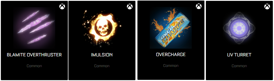 4 exclusive common boosts for xbox one version Rocket League 